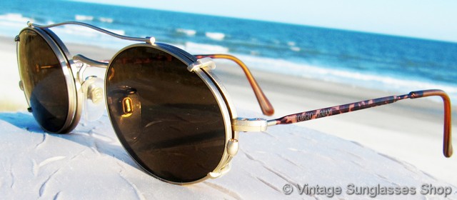 Giorgio armani clip on sunglasses deals